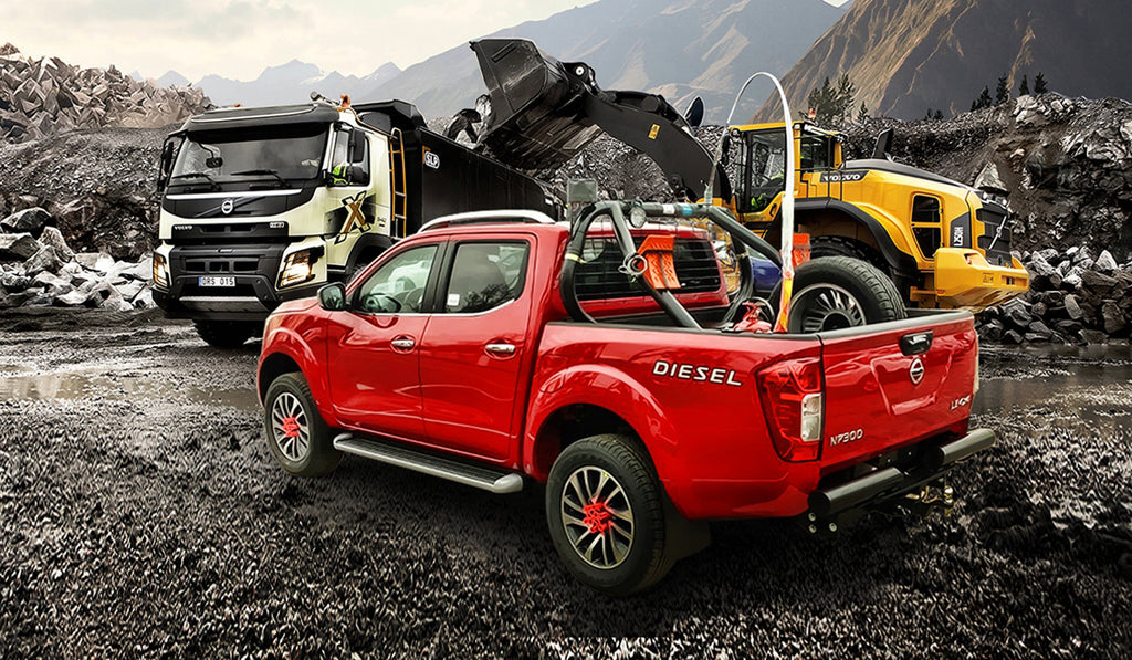 Camionetas 4x4 con Estándar Minero