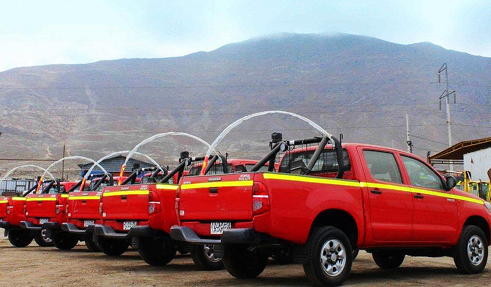 Camionetas 4x4 con Estándar Minero