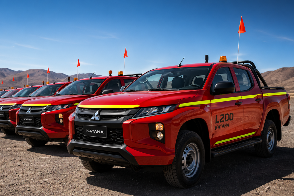 Camionetas 4x4 con Estándar Minero